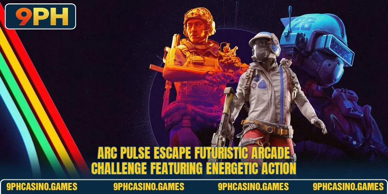 Arc Pulse Escape futuristic arcade challenge featuring energetic action