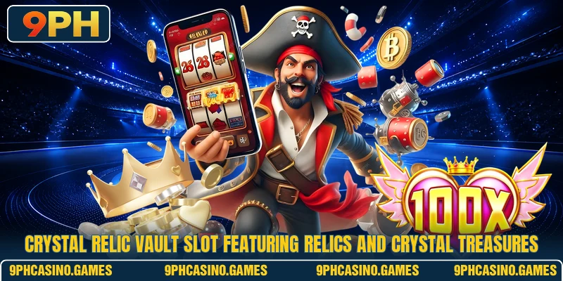 Crystal Relic Vault slot featuring relics and crystal treasures