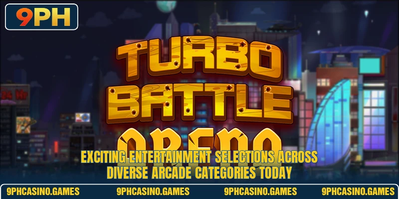Exciting entertainment selections across diverse arcade categories today
