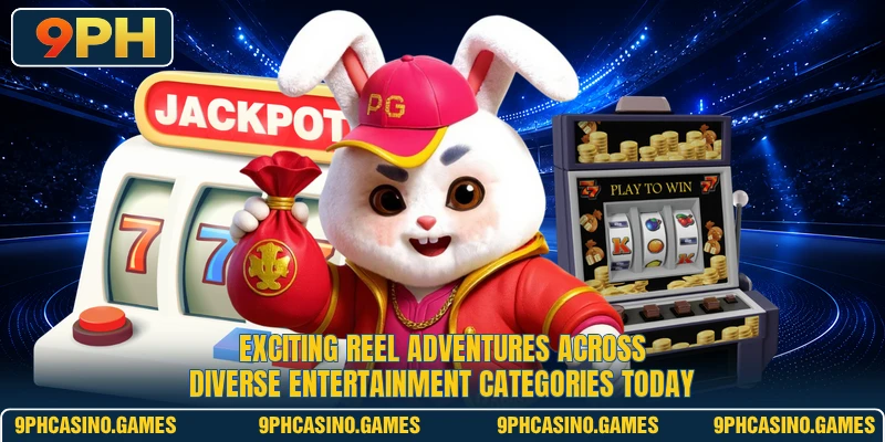 Exciting reel adventures across diverse entertainment categories today