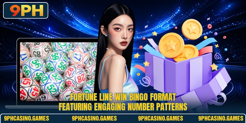 Fortune Line Win bingo format featuring engaging number patterns