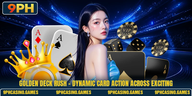 Golden Deck Rush - Dynamic Card Action Across Exciting