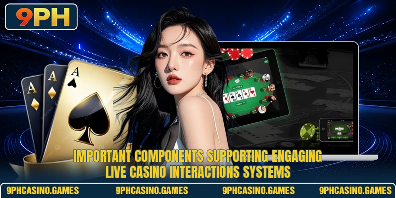 Important components supporting engaging live casino interactions systems