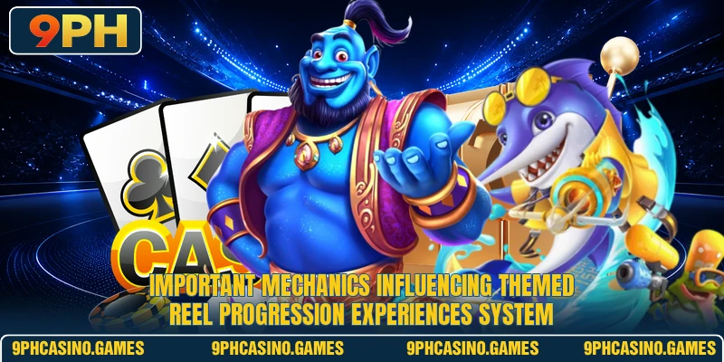 Important mechanics influencing themed reel progression experiences system