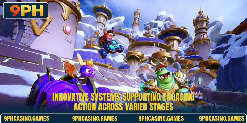 Innovative systems supporting engaging action across varied stages