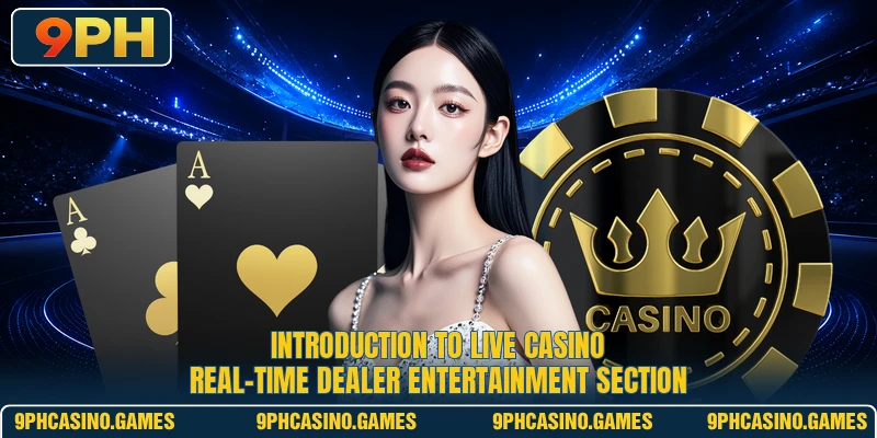 Introduction to Live Casino real-time dealer entertainment section