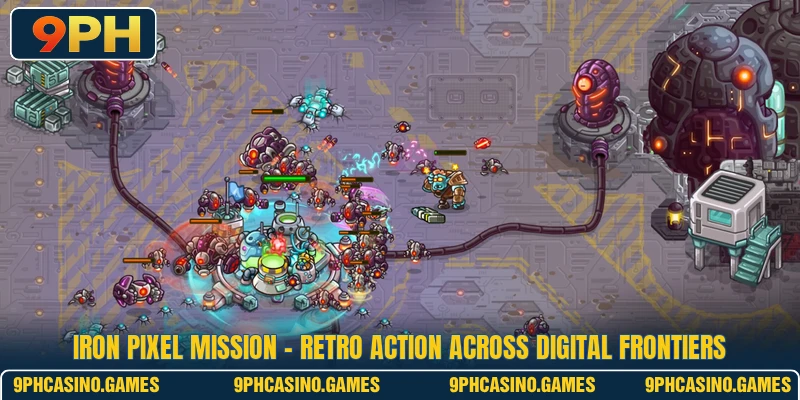 Iron Pixel Mission - Retro Action Across Digital Frontiers