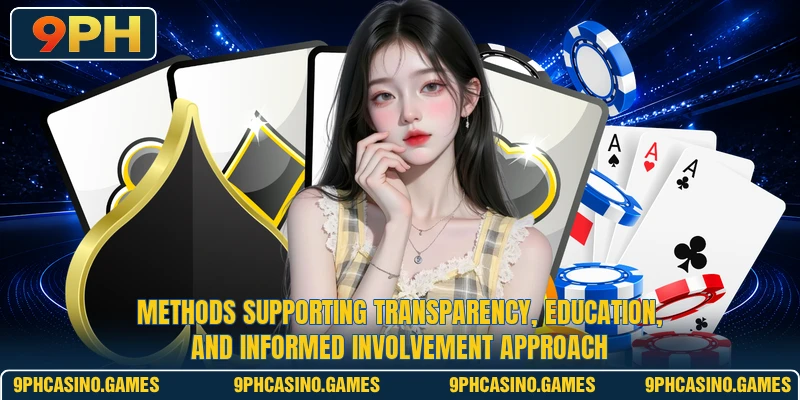 Methods supporting transparency, education, and informed involvement approach