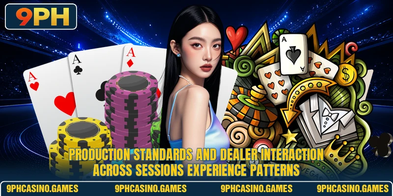 Production standards and dealer interaction across sessions experience patterns